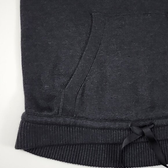 Lululemon Sweet Savasana Pullover Knit Cashmere Hoodie Heathered Black Size S - Picture 10 of 16